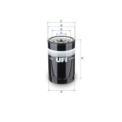 Olejový filter UFI 23.732.00