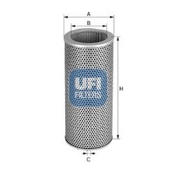 Olejový filter UFI 25.568.00