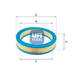 Vzduchový filter UFI 30.145.01