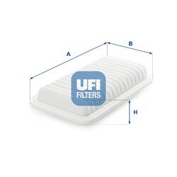 Vzduchový filter UFI 30.289.00