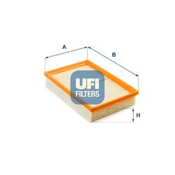 Vzduchový filter UFI 30.384.00