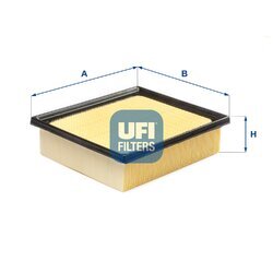 Vzduchový filter UFI 30.B43.00