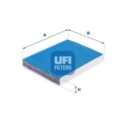 Filter vnútorného priestoru UFI 34.171.00