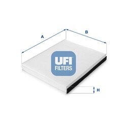Filter vnútorného priestoru UFI 53.189.00