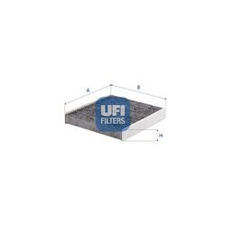 Filter vnútorného priestoru UFI 54.388.00