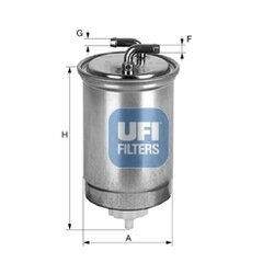 Palivový filter UFI 24.435.00