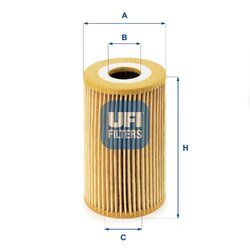 Olejový filter UFI 25.008.00