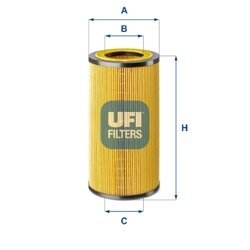 Olejový filter UFI 25.234.00