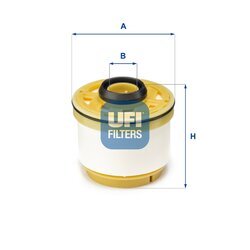 Palivový filter UFI 26.045.00