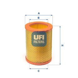 Vzduchový filter UFI 27.731.00
