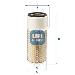 Vzduchový filter UFI 27.931.00