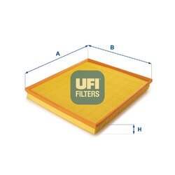 Vzduchový filter UFI 30.019.00