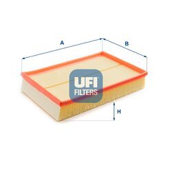 Vzduchový filter UFI 30.164.00