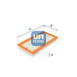 Vzduchový filter UFI 30.376.00