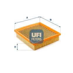 Vzduchový filter UFI 30.544.00