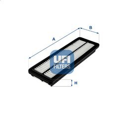 Vzduchový filter UFI 30.726.00