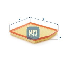 Vzduchový filter UFI 30.778.00