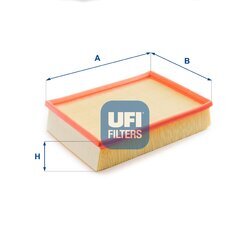 Vzduchový filter UFI 30.981.00