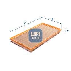 Vzduchový filter UFI 30.A67.00