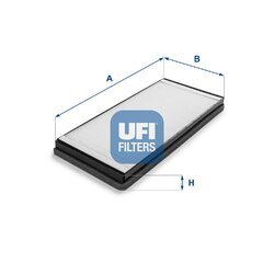 Filter vnútorného priestoru UFI 53.059.00