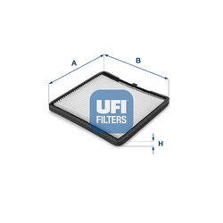 Filter vnútorného priestoru UFI 53.116.00