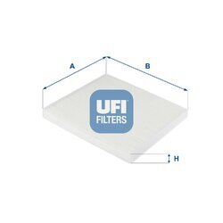 Filter vnútorného priestoru UFI 53.248.00