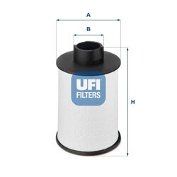 Palivový filter UFI 60.H2O.00