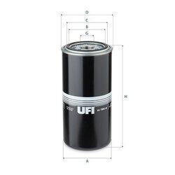 Olejový filter UFI 23.780.00
