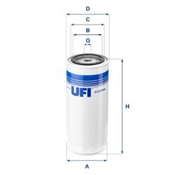 Palivový filter UFI 24.309.00