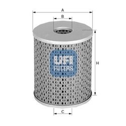 Olejový filter UFI 25.446.00