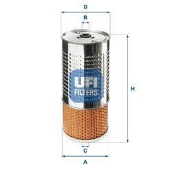 Olejový filter UFI 25.499.00