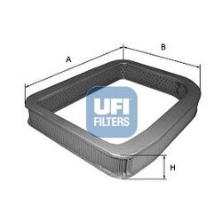 Vzduchový filter UFI 27.525.00