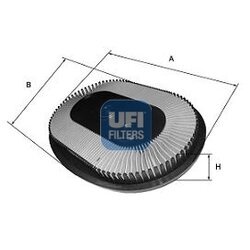 Vzduchový filter UFI 27.526.00