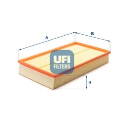 Vzduchový filter UFI 30.115.00
