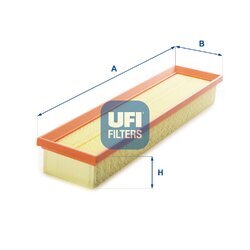 Vzduchový filter UFI 30.260.00