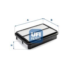 Vzduchový filter UFI 30.601.00
