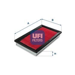 Vzduchový filter UFI 30.973.00