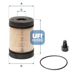 Filter močoviny UFI 44.002.00