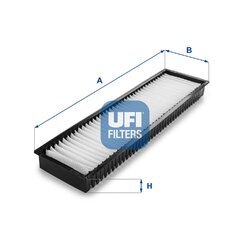 Filter vnútorného priestoru UFI 53.101.00