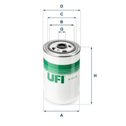 Palivový filter UFI 24.031.00
