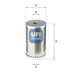 Olejový filter UFI 25.402.01