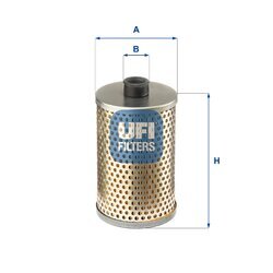 Palivový filter UFI 26.645.00