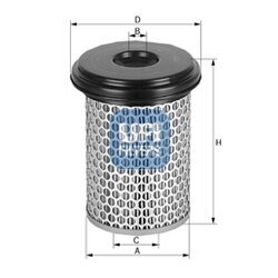 Vzduchový filter UFI 27.276.00