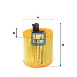 Vzduchový filter UFI 27.E61.00