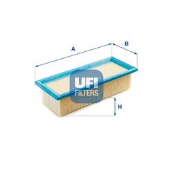 Vzduchový filter UFI 30.033.00