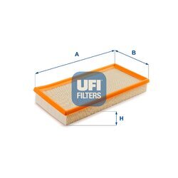 Vzduchový filter UFI 30.070.00