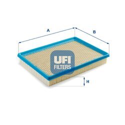 Vzduchový filter UFI 30.281.00