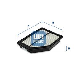 Vzduchový filter UFI 30.618.00
