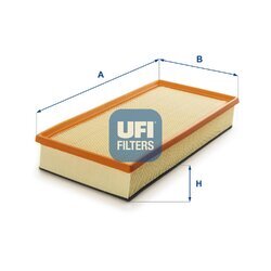 Vzduchový filter UFI 30.A25.00