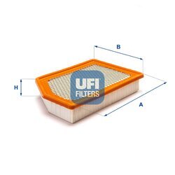 Vzduchový filter UFI 30.A73.00